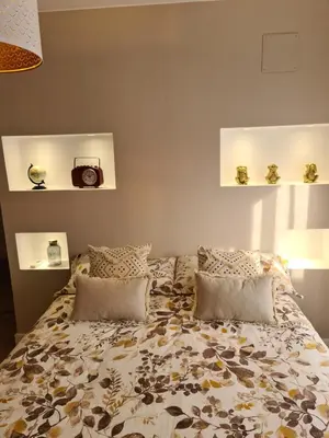 Cama o camas de una habitación en La Picossa