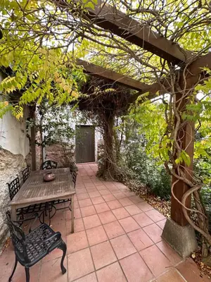 Jardín al aire libre en Casa Rural La Tahona