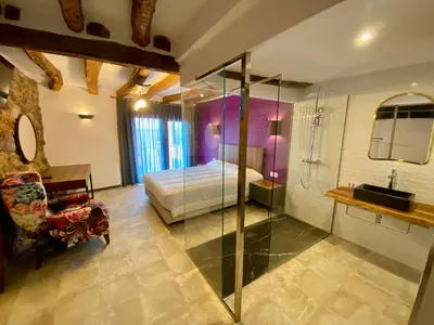 Un baño de Hotel Boutique Malanquilla Inedita