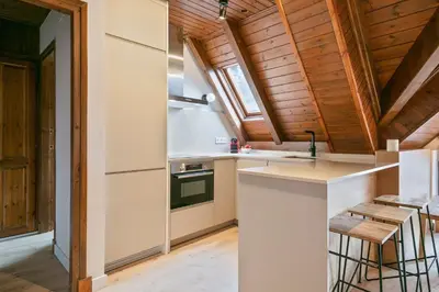 Una cocina o zona de cocina en Luderna - Apartamento Arties era Cabaneta