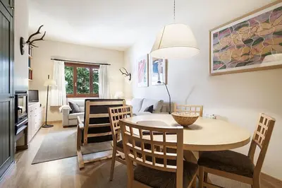 Zona de estar de Luderna - Apartamento Tanau A2 Esquirós 2