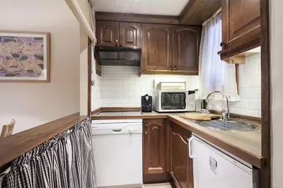 Una cocina o zona de cocina en Luderna - Apartamento Tanau A2 Esquirós 2