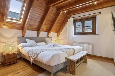 Cama o camas de una habitación en Luderna - Dúplex Gessa C11