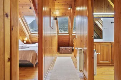 Cama o camas de una habitación en Luderna - Dúplex Gessa C11