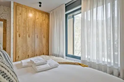 Cama o camas de una habitación en Luderna - Casa Peregrí