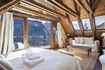 Cama o camas de una habitación en Luderna - Casa Sendrosa