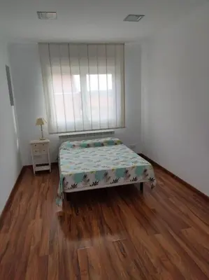 Cama o camas de una habitación en Casa amplia y luminosa cerca de Pamplona - Izarren Etxea