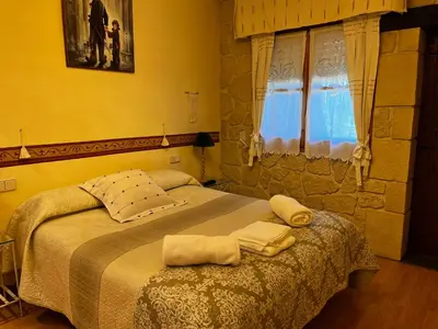 Cama o camas de una habitación en Apartamento Selva Blanca 9