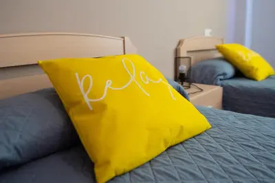 Cama o camas de una habitación en MEQUEDO AVENIDA ZARAGOZA