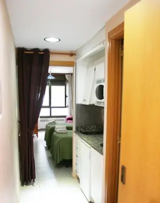 Cama o camas de una habitación en EL MESON