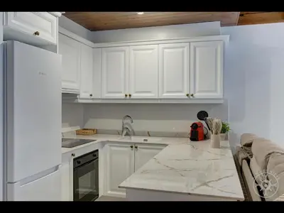 Una cocina o zona de cocina en MIRADOR de Alma de Nieve