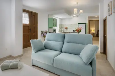 Zona de estar de Apartamento Rural Paloma