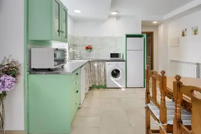 Una cocina o zona de cocina en Apartamento Rural Paloma