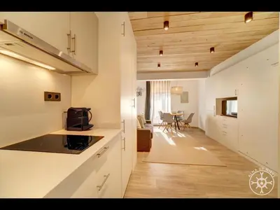 Una cocina o zona de cocina en AUDETH de Alma de Nieve