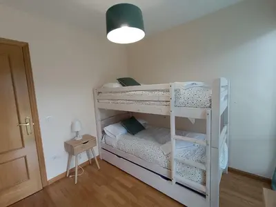 Cama o camas de una habitación en Inmocyma Los Almendros