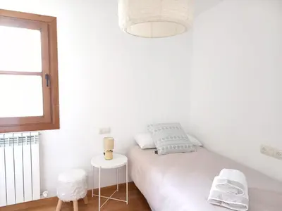 Cama o camas de una habitación en BPIRINEOS-Parque Los Tilos 1