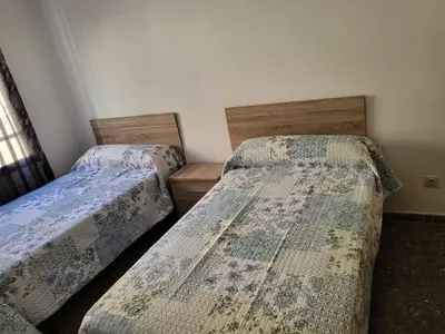 Cama o camas de una habitación en Apartamento San Andres