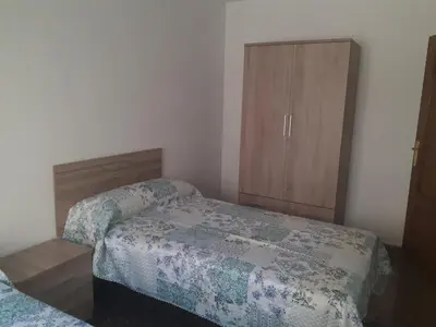 Cama o camas de una habitación en Apartamento San Andres