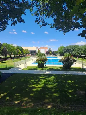 Piscina en o cerca de Apartamento rural Las Cañas Esencia de Bardenas