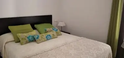Cama o camas de una habitación en Petit Hotel Porrera