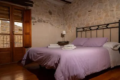 Cama o camas de una habitación en Casa Alta
