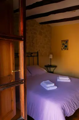 Cama o camas de una habitación en Casa Alta