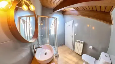 Un baño de Casa Marmotte - tucasaenlospirineos