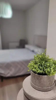 Cama o camas de una habitación en Apartamento Palacio de los Toledo