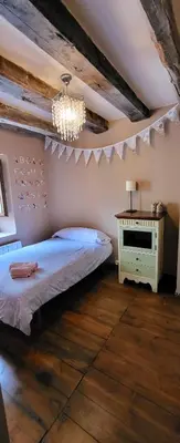 Cama o camas de una habitación en Casa Robelca