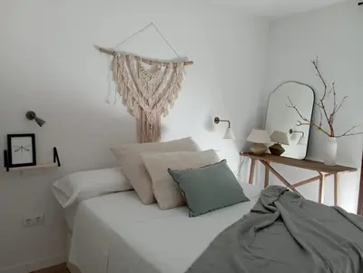 Cama o camas de una habitación en Ripera Panticosa