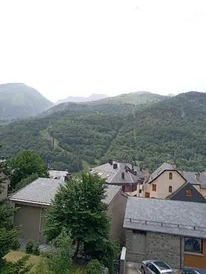 Vista general de una montaña o vista desde el apartamento