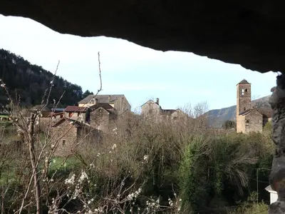 Paisaje cerca de este chalet de montaña