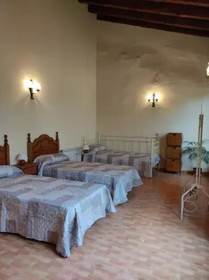Cama o camas de una habitación en Gure Etxea