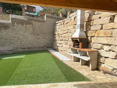 Jardín al aire libre en Cal cap xic