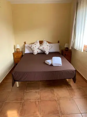Cama o camas de una habitación en Casa Teresina