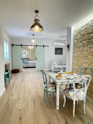 Una cocina o zona de cocina en Apartamentos LA SOMERA