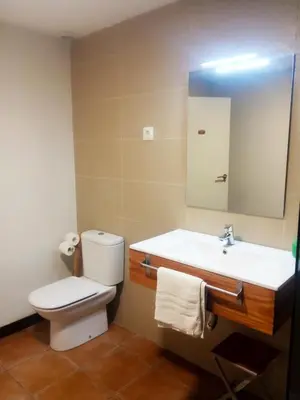 Un baño de El Olivo