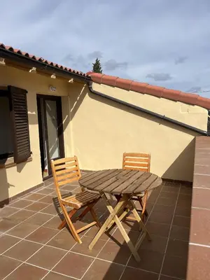 Un balcón o terraza de El Cerezo