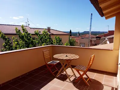 Un balcón o terraza de El Cerezo