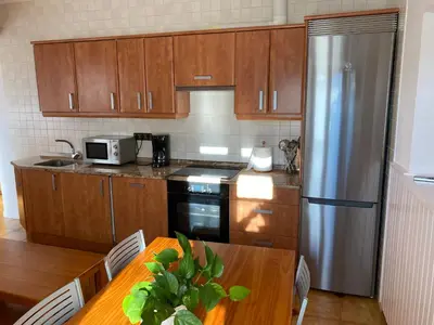 Una cocina o zona de cocina en TXARRENEA