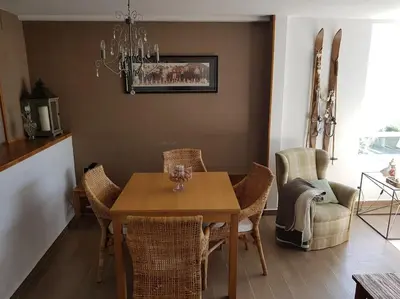 Zona de estar de Las mejores vistas del valle. Apartmento 65m.WIFI