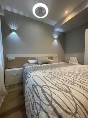 Cama o camas de una habitación en Casa Alberto 2 drch