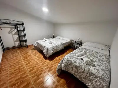 Cama o camas de una habitación en Atico CabezoDoce