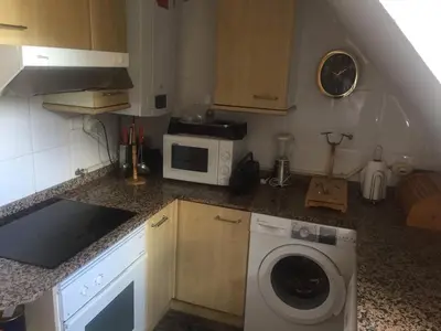 Una cocina o zona de cocina en Precioso duplex en el centro de Viella
