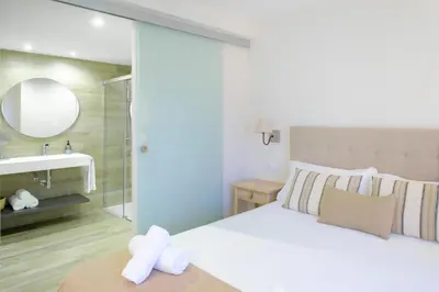 Cama o camas de una habitación en La Era de Casaus