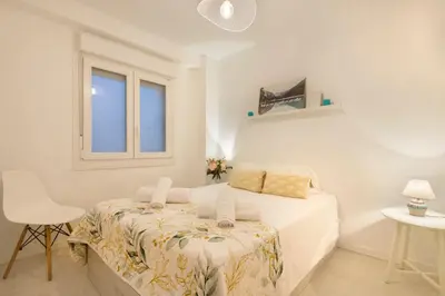 Cama o camas de una habitación en El refugio de Max
