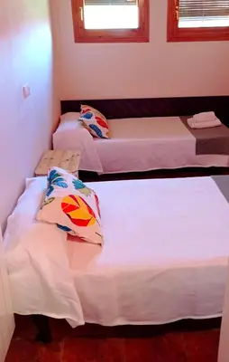 Cama o camas de una habitación en Casa de Antonio MURCHANTE