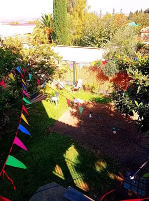 Jardín al aire libre en Casa de Antonio MURCHANTE