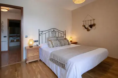 Cama o camas de una habitación en Casa Jonico