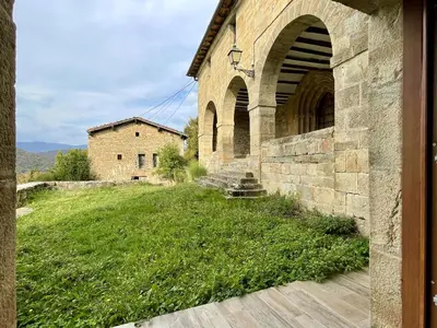 Jardín al aire libre en Palacio de Aralar Familias